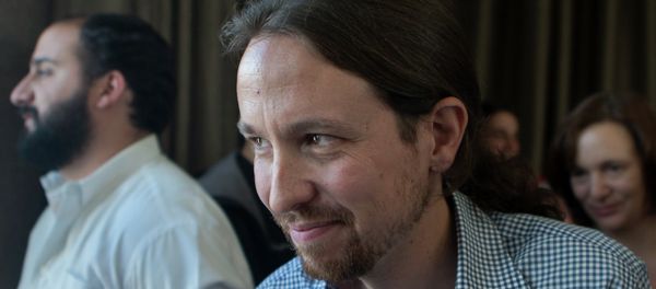 Pablo Iglesias, the leader of the Podemos party Pablo Iglesias, the leader of the Podemos party - Sputnik International