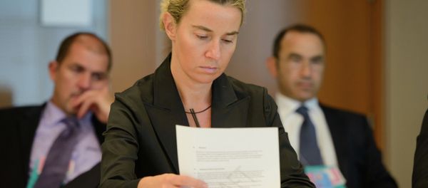 EU High Representative for Foreign Affairs and Security Policy Federica Mogherini will visit Kiev on December 16. - Sputnik International