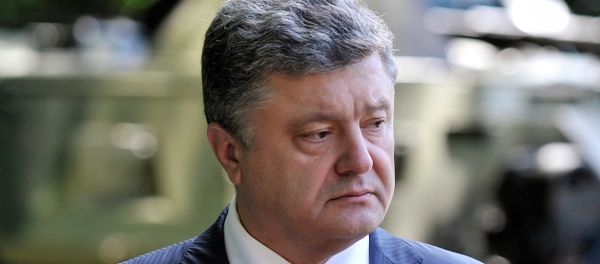 Ukraine's President Petro Poroshenko has once again laid responsibility for the situation in the southeast of the country on Russia, almost repeating his September speech word for word. Ukraine's President Petro Poroshenko has once again laid responsibility for the situation in the southeast of the country on Russia, almost repeating his September speech word for word. - Sputnik International