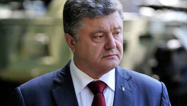 Ukrainian President Petro Poroshenko is unhappy that Ukraine’s NATO bid was not discussed during the Minsk talks in “Normandy Format”. Ukrainian President Petro Poroshenko is unhappy that Ukraine’s NATO bid was not discussed during the Minsk talks in “Normandy Format”. - Sputnik International