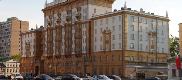 The building of the US Embassy in Moscow. - Sputnik International