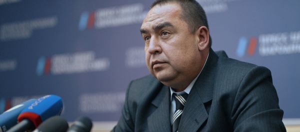 Igor Plotnitsky wins Luhansk elections Igor Plotnitsky wins Luhansk elections - Sputnik International