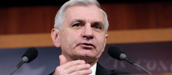 Sen. Jack Reed, D-R.I., speaks during a news conference on unemployment insurance on Capitol Hill in Washington, Thursday, Feb. 6, 2014 Sen. Jack Reed, D-R.I., speaks during a news conference on unemployment insurance on Capitol Hill in Washington, Thursday, Feb. 6, 2014 - Sputnik International