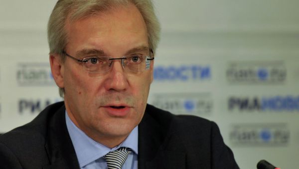 Russian Permanent Representative to NATO Alexander Grushko Russian Permanent Representative to NATO Alexander Grushko - Sputnik International