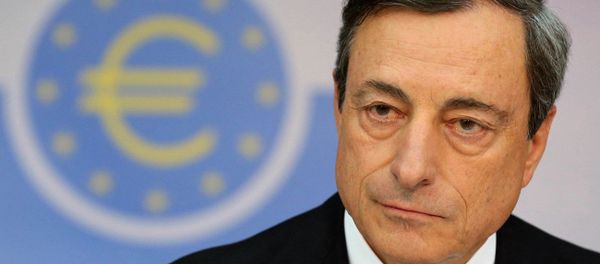 The European Central Bank (ECB) president Mario Draghi The European Central Bank (ECB) president Mario Draghi - Sputnik International