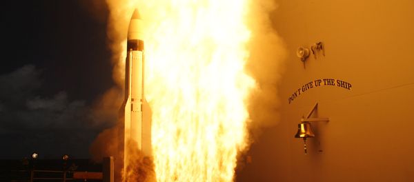 RIM-161 SM-3 launch RIM-161 SM-3 launch - Sputnik International