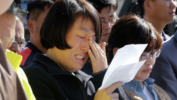 Sewol tragedy - Sputnik International