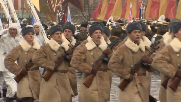 A March in Commemoration of 1941 Military Parade in Moscow - Sputnik International