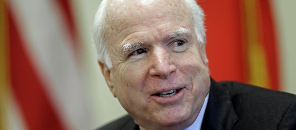 Republican US Senator John McCain stated that the United States can deliver natural gas to Europe, balancing energy exports away from Russia prior to 2020. Republican US Senator John McCain stated that the United States can deliver natural gas to Europe, balancing energy exports away from Russia prior to 2020. - Sputnik International