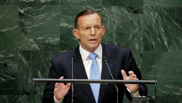 Australia's Prime Minister Tony Abbott Australia's Prime Minister Tony Abbott - Sputnik International