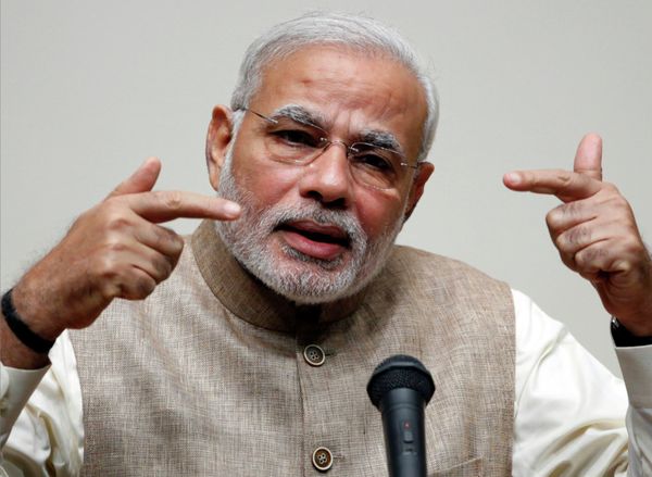 India's Prime Minister Narendra Modi gestures India's Prime Minister Narendra Modi gestures - Sputnik International