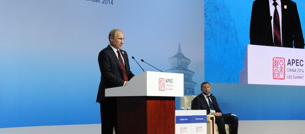 Vladimir Putin at APEC summit Vladimir Putin at APEC summit - Sputnik International