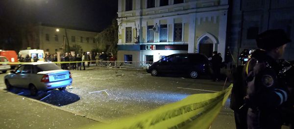 Explosion in Kharkiv pup Explosion in Kharkiv pup - Sputnik International