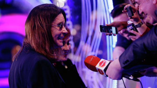 Ozzy Osbourne at the ceremony of MTV Europe Music Awards - 2014 - Sputnik International