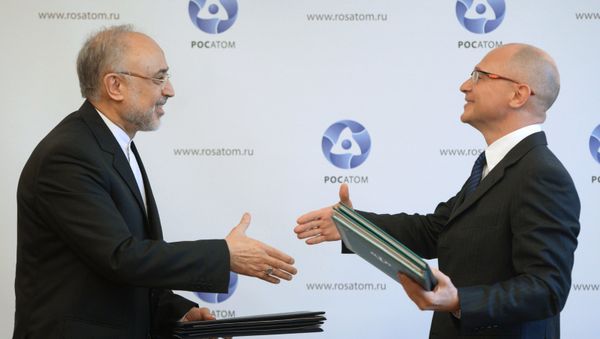 Russian nuclear agency Rosatom has stated that the construction, as well as fuel and equipment deliveries will guaranteed by the IAEA and in compliance with the Treaty on the Non-Proliferation of Nuclear Weapons (NPT). Russian nuclear agency Rosatom has stated that the construction, as well as fuel and equipment deliveries will guaranteed by the IAEA and in compliance with the Treaty on the Non-Proliferation of Nuclear Weapons (NPT). - Sputnik International