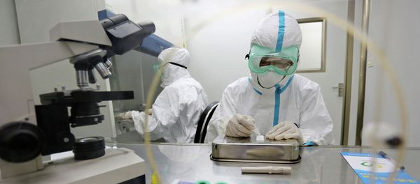 China's military prepares to test its new Ebola vaccine on humans this month, December 2014, according to the Defense Ministry. China's military prepares to test its new Ebola vaccine on humans this month, December 2014, according to the Defense Ministry. - Sputnik International