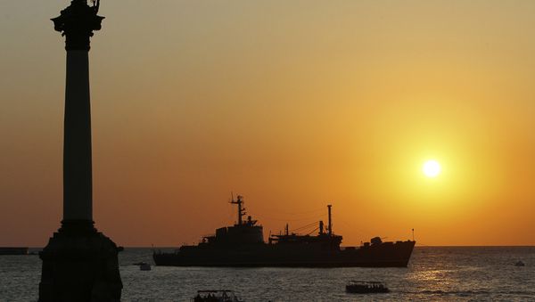 View from Sevastopol embankment - Sputnik International