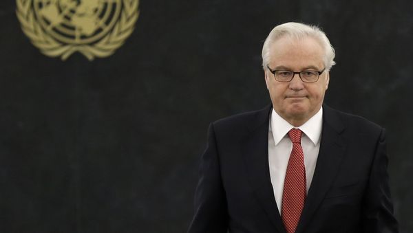 Russia's envoy to the United Nations Vitaly Churkin has called for an investigation into reported corruption among members of the European Union Rule of Law Mission in Kosovo (EULEX). - Sputnik International