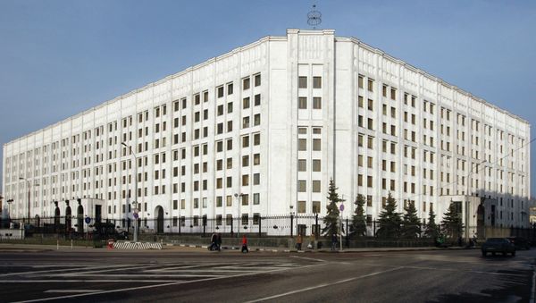 The Russian Defense Ministry building in Arbatskaya Square in Moscow The Russian Defense Ministry building in Arbatskaya Square in Moscow - Sputnik International