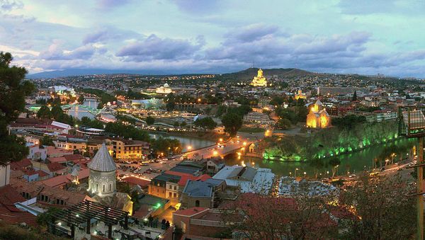 Tbilisi sunset-6 Tbilisi sunset-6 - Sputnik International