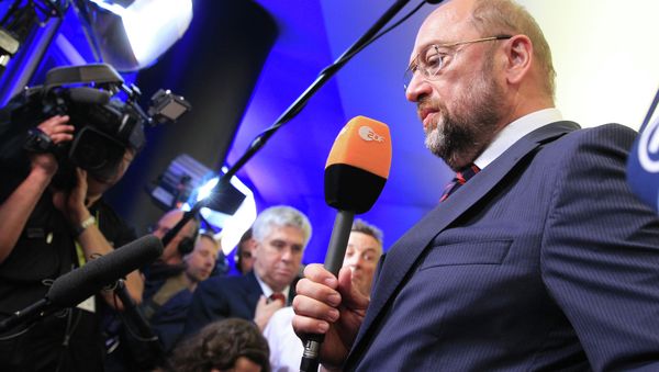 European Parliament's President Martin Schulz European Parliament's President Martin Schulz - Sputnik International