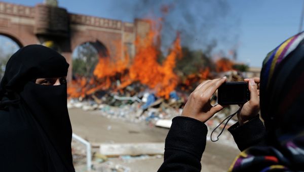 Taghyeer square in Sanaa, Yemen - Sputnik International