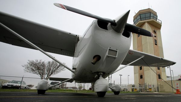 The US Justice Department has repeatedly used light aircraft to pose as cellphone towers and gather signals from thousands of mobile phones, claiming that this aids in criminal investigations. The US Justice Department has repeatedly used light aircraft to pose as cellphone towers and gather signals from thousands of mobile phones, claiming that this aids in criminal investigations. - Sputnik International