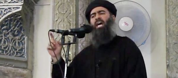 Leader of the Islamic State group Abu Bakr al-Baghdadi - Sputnik International