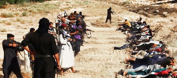 Mass execution by fighters of ISIS in Iraq Mass execution by fighters of ISIS in Iraq - Sputnik International