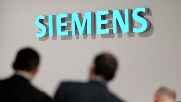 The Siemens logo - Sputnik International