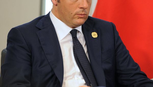 Matteo Renzi, Chairman of the Council of Ministers of the Republic of Italy, during a meeting with Russian President Vladimir Putin as part the G-20 summit in Brisbane, Australia. Matteo Renzi, Chairman of the Council of Ministers of the Republic of Italy, during a meeting with Russian President Vladimir Putin as part the G-20 summit in Brisbane, Australia. - Sputnik International