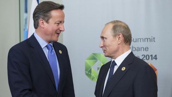 Russian President Vladimir Putin, right, and Prime Minister of the United Kingdom of Great Britain and Northern Ireland David Cameron Russian President Vladimir Putin, right, and Prime Minister of the United Kingdom of Great Britain and Northern Ireland David Cameron - Sputnik International