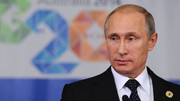 Russian President Vladimir Putin during a meeting with Matteo Renzi, Chairman of the Council of Ministers of the Republic of Italy Russian President Vladimir Putin during a meeting with Matteo Renzi, Chairman of the Council of Ministers of the Republic of Italy - Sputnik International