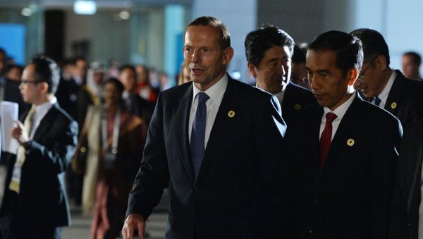 Australian Prime Minister Tony Abbott said that the 2016 G20 summit will be held in China, SBS News reported Sunday. - Sputnik International