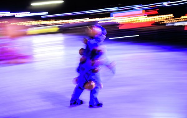 Ice and Pop-Art: Skating Rink in Moscow's Gorky Park Ice and Pop-Art: Skating Rink in Moscow's Gorky Park - Sputnik International