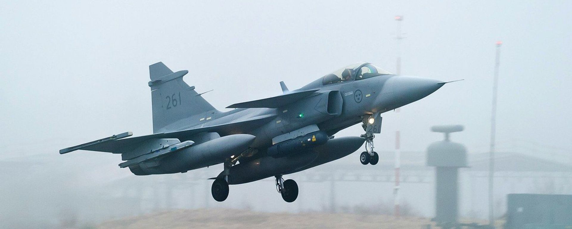 Swedish Air Force's JAS 39 Gripen jet fighter aircraft Swedish Air Force's JAS 39 Gripen jet fighter aircraft - Sputnik International, 1920, 24.09.2024