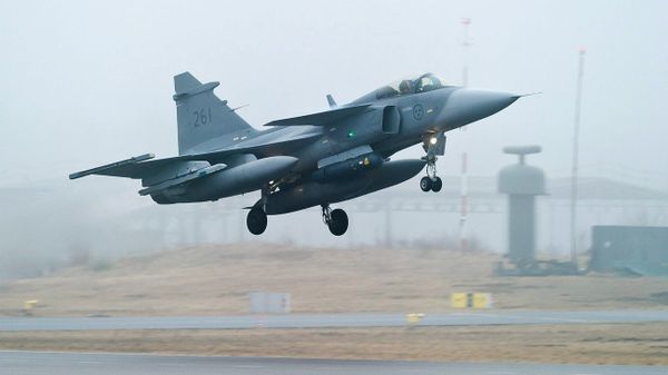Swedish Air Force's JAS 39 Gripen jet fighter aircraft - Sputnik International