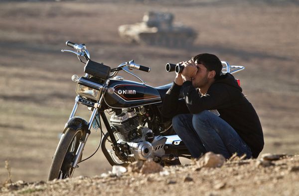 Syrian Kobani Sustains US Airstrikes Syrian Kobani Sustains US Airstrikes - Sputnik International