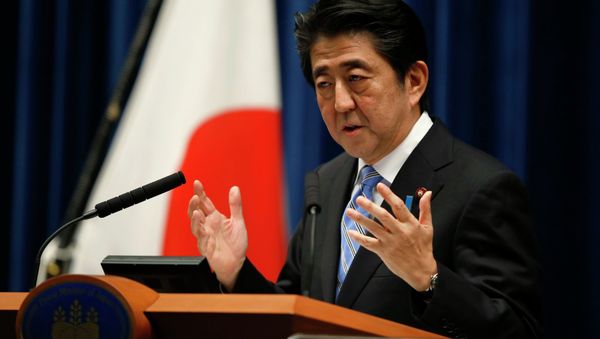 Japan's Prime Minister Shinzo Abe - Sputnik International