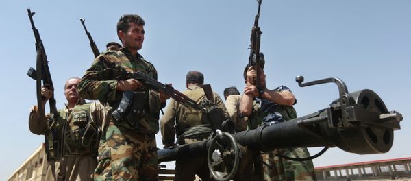 Kurdish peshmerga fighters Kurdish peshmerga fighters - Sputnik International