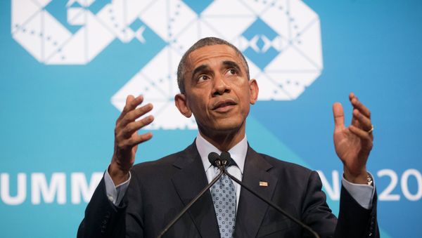 For the first time, Barack Obama used the comparison of Russia with terrorists and the Ebola virus in the September speech at the UN General Assembly - Sputnik International