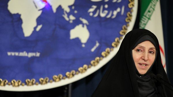 Iranian spokeswoman of the foreign ministry, Marzieh Afkham Iranian spokeswoman of the foreign ministry, Marzieh Afkham - Sputnik International