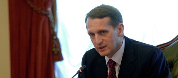 State Duma Speaker Sergei Naryshkin - Sputnik International