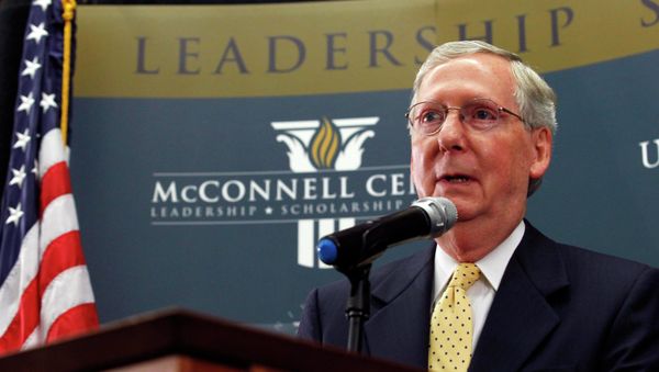 U.S. Senate minority leader Mitch McConnell - Sputnik International