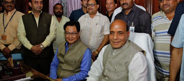 Indian Minister of State for Home Affairs Kiren Rijiju Indian Minister of State for Home Affairs Kiren Rijiju - Sputnik International