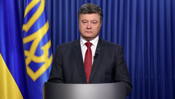 President of Ukraine Petro Poroshenko President of Ukraine Petro Poroshenko - Sputnik International