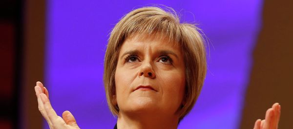 Nicola Sturgeon reacts as she is formally announced as the new Scottish National Party (SNP) leader at the party conference in Perth November 14, 2014 Nicola Sturgeon reacts as she is formally announced as the new Scottish National Party (SNP) leader at the party conference in Perth November 14, 2014 - Sputnik International