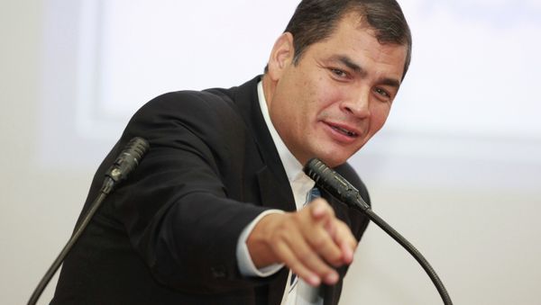 Accounts of Ecuadorian President Rafael Correa under cyber attacks from US: Reports Accounts of Ecuadorian President Rafael Correa under cyber attacks from US: Reports - Sputnik International