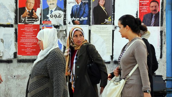 Tunisians head to polls to vote in the first presidential election since Zine El Abidine Ben Ali was removed from power in 2011, sparking the Arab Spring uprisings across the region Tunisians head to polls to vote in the first presidential election since Zine El Abidine Ben Ali was removed from power in 2011, sparking the Arab Spring uprisings across the region - Sputnik International