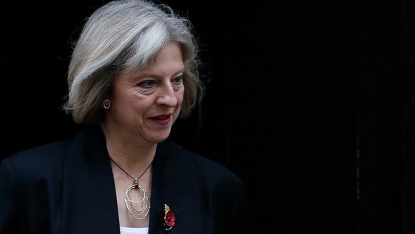 Britain's Home Secretary Theresa May leaves a cabinet meeting at 10 Downing Street in central London - Sputnik International